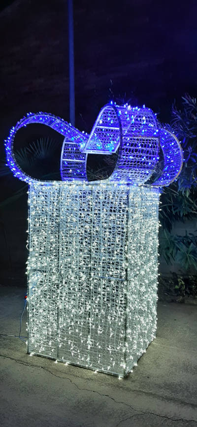 Paquet regal blau blanc